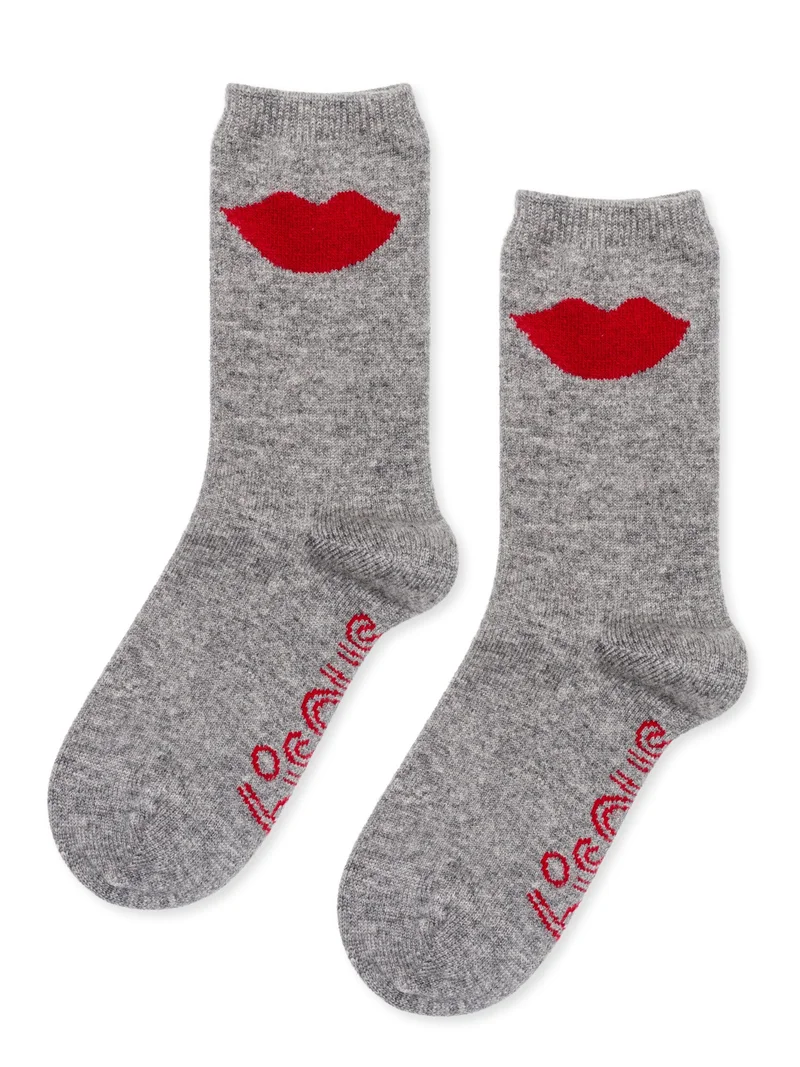 Image of Lips Cashmere Crew