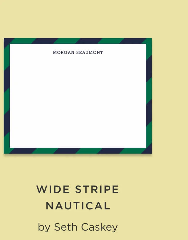 Wide Stripe Nautical