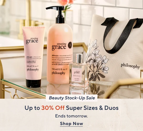beauty stock up sale