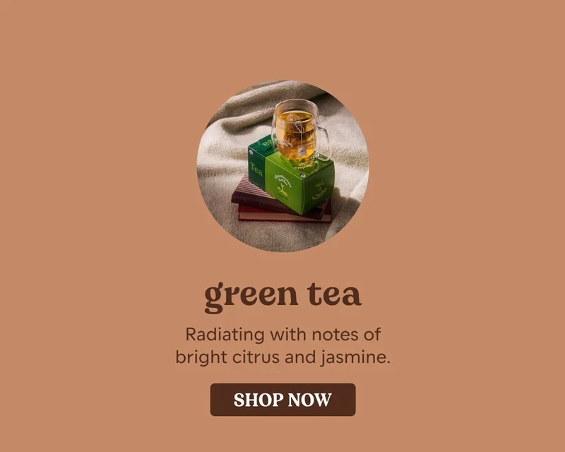 cozy up to a warm cup