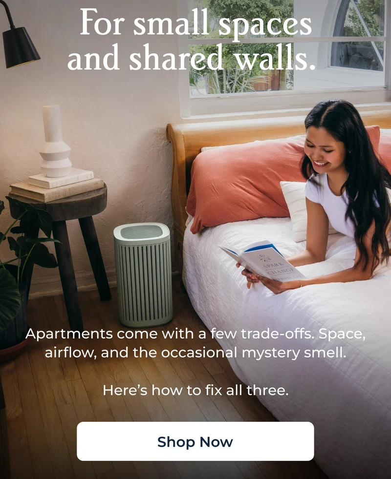 For small spaces and shared walls.