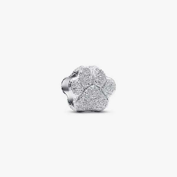 Textured Paw Mini Charm
