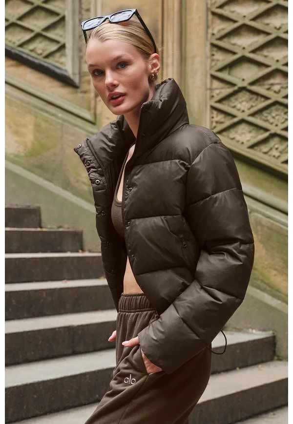 Gold Rush Puffer - Espresso - Espresso / S