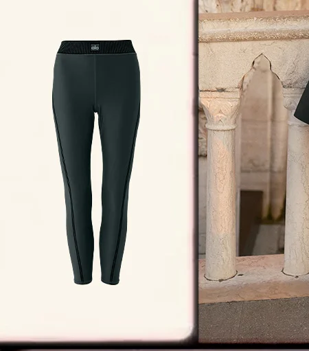 AIRLIFT HIGH WAIST 1/8 LINE UP LEGGING