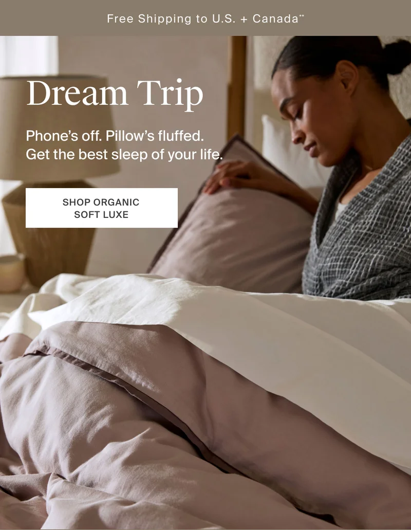 Shop Organic Soft Luxe Bedding
