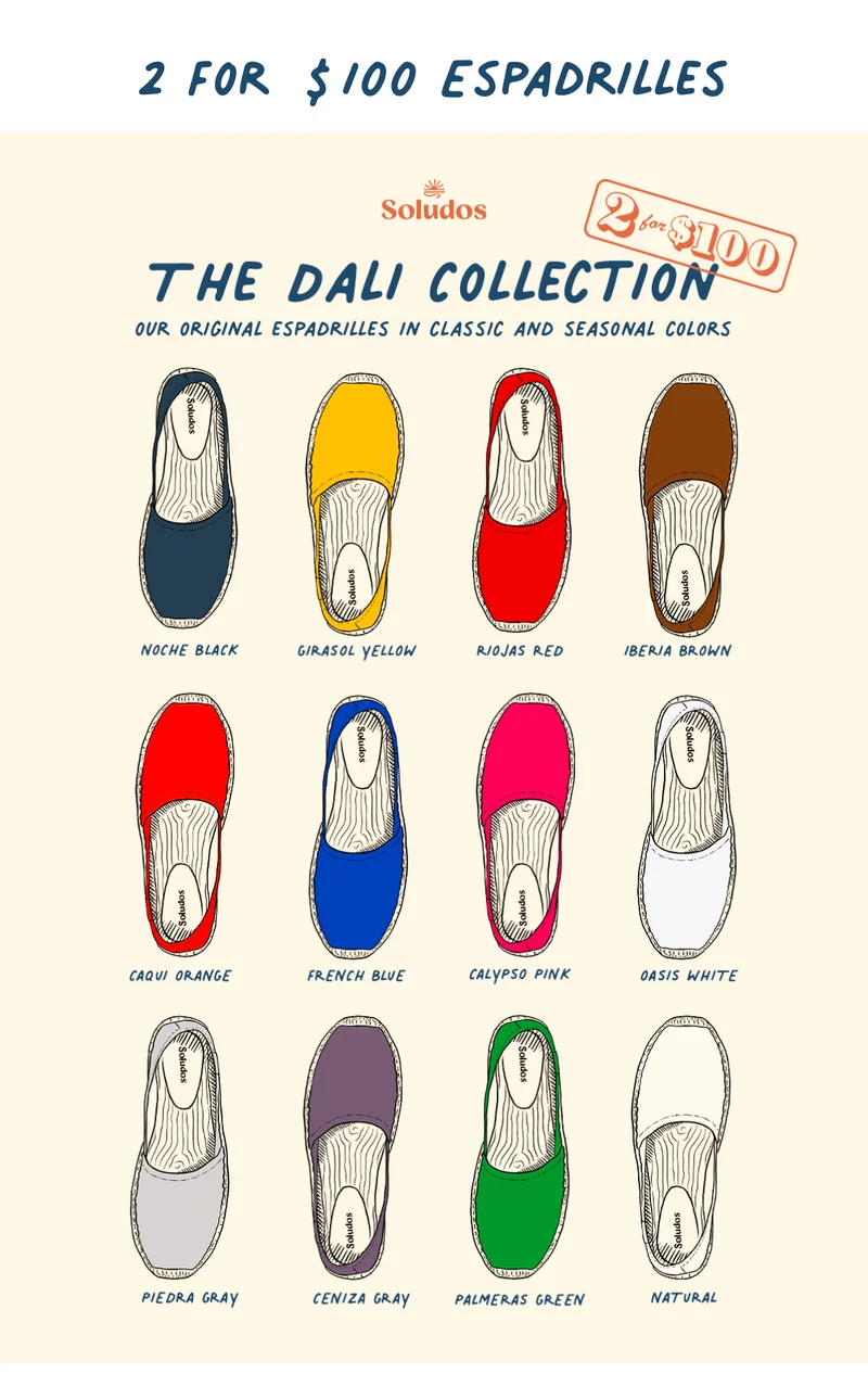2 for $100 Espadrilles