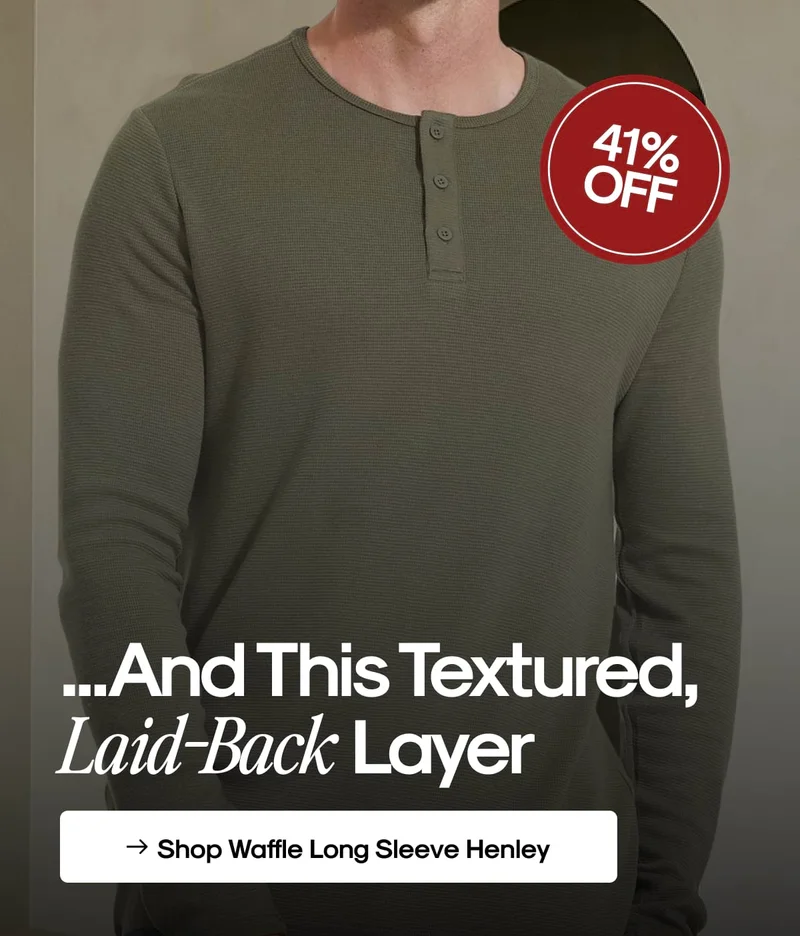 Shop Waffle Long Sleeve Henley