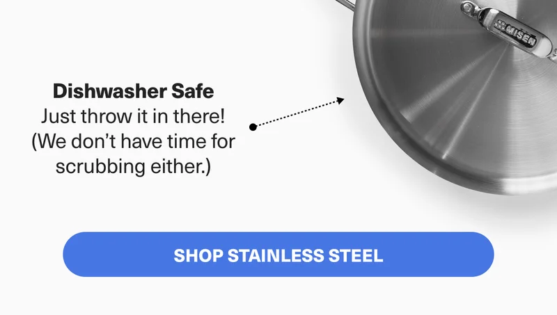 Dishwasher Safe: Just throw it in there! - SHOP STAINLESS STEEL