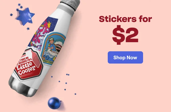 Stickers for $2