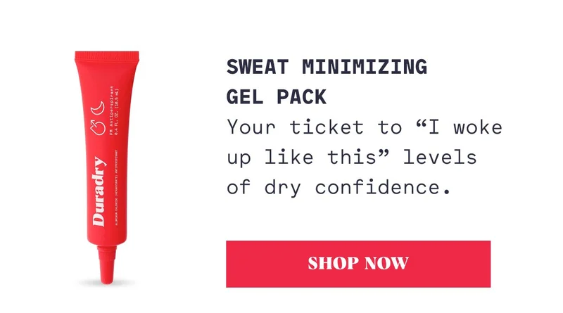 Sweat Minimizing Gel Pack Your ticket to “I woke up like this” levels of dry confidence.