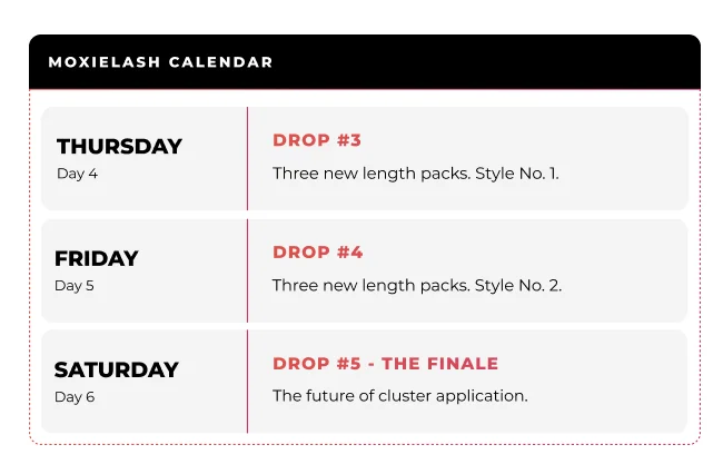 Cluster Week Upcoming Calendar