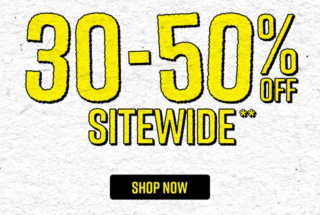 30%-50% Off Sitewide Shop Now