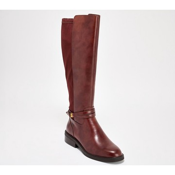 Vince Camuto Medium Calf Leather or Suede Tall Boot - Amabel