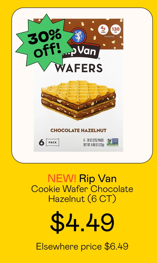 Cookie Wafer Chocolate Hazelnut (6 CT)
