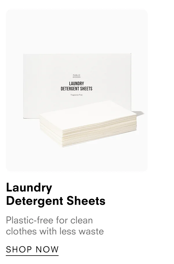Laundry Detergent Sheets