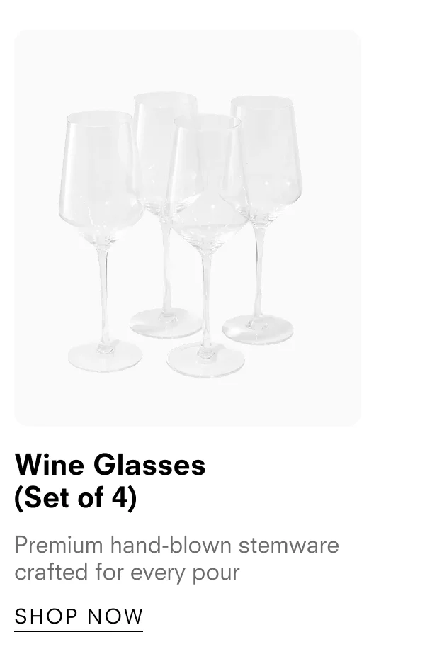 Wine Glasses (Set of 4)