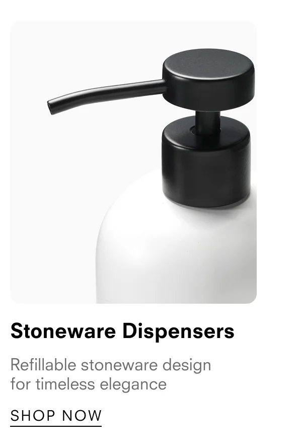 Stoneware Hand Soap Dispenser