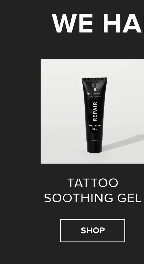 Tattoo soothing gel - shop now