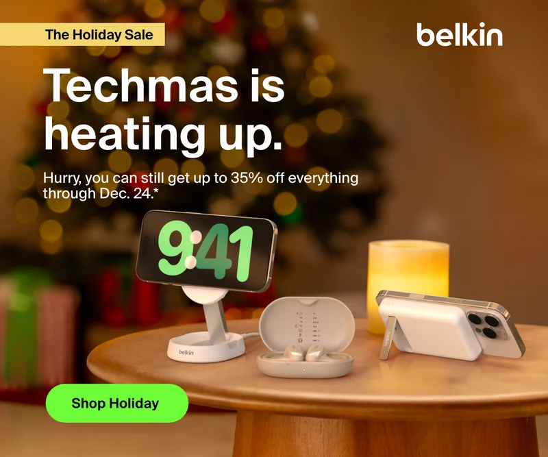 Get gifting with Belkin.