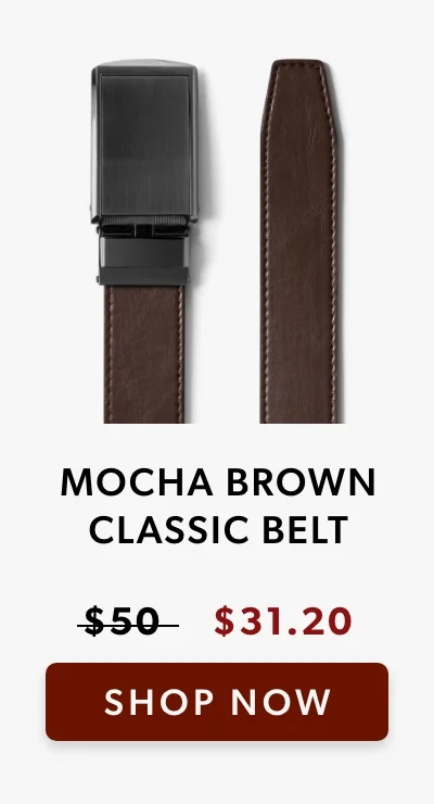 Mocha Brown Classic Belt