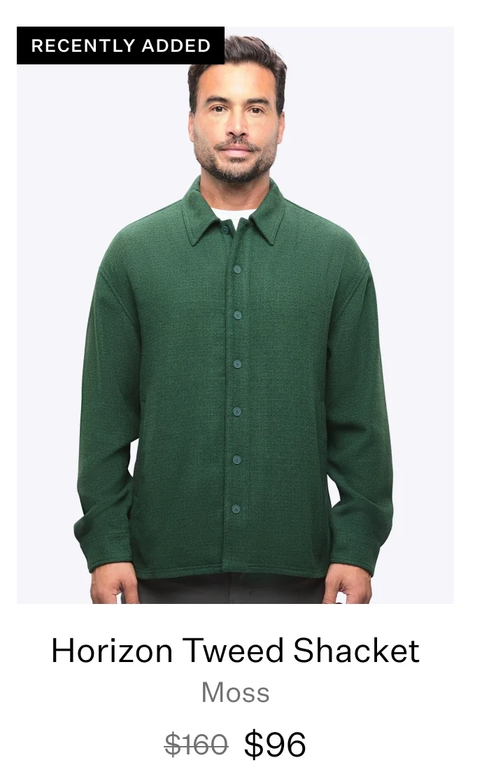 Horizon Tweed Shacket