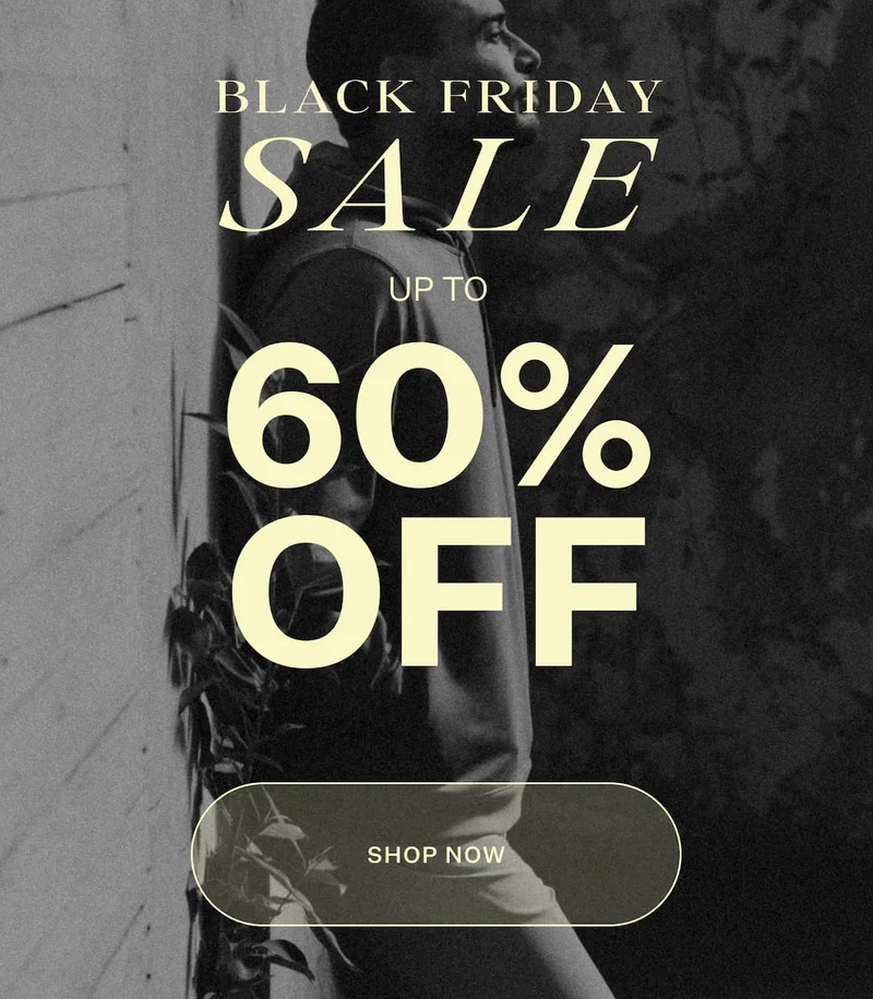 Black Friday Sale - Up To 60% OFF