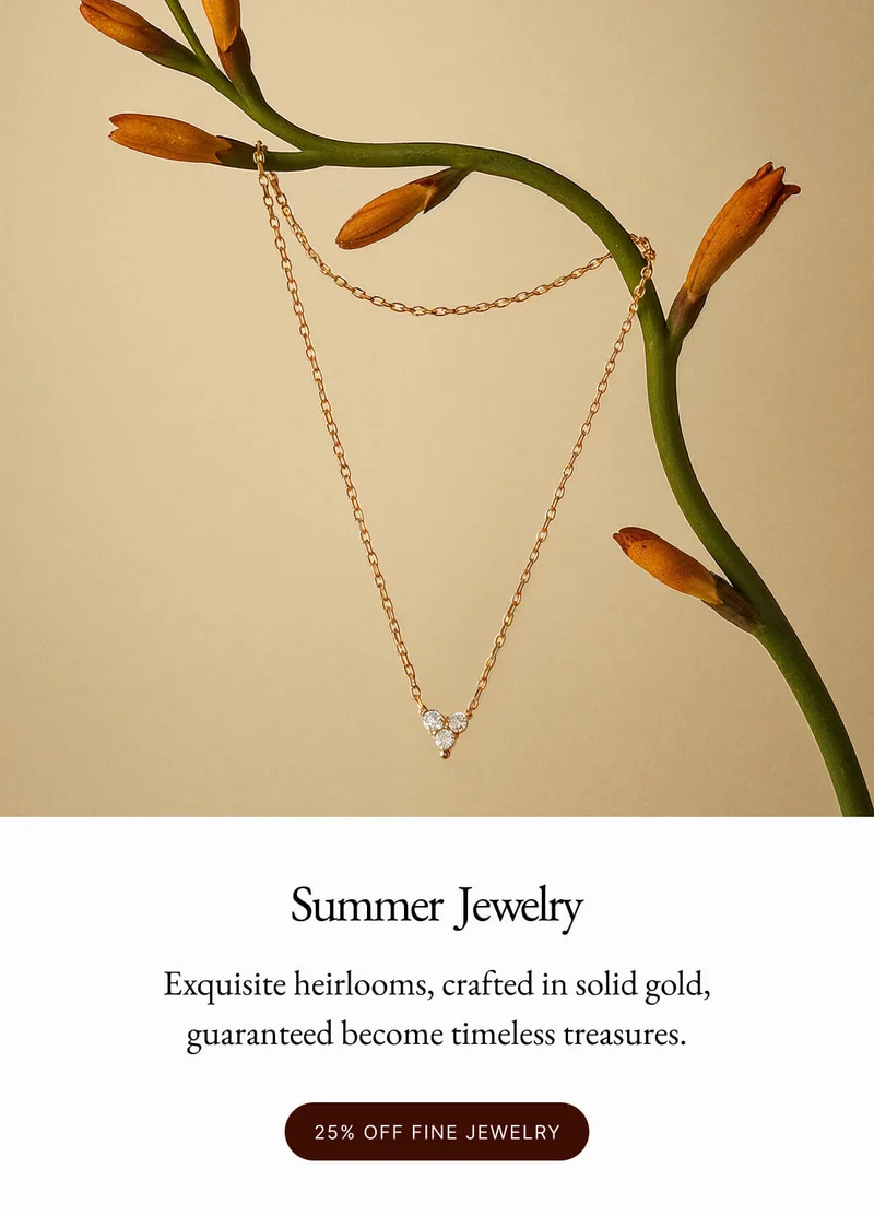 Summer Jewelry | 25% OFF FINE JEWELRY