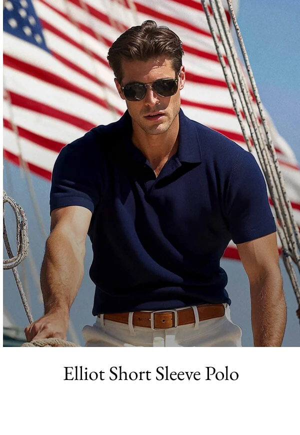 For Him | Elliot Short Sleeve Polo