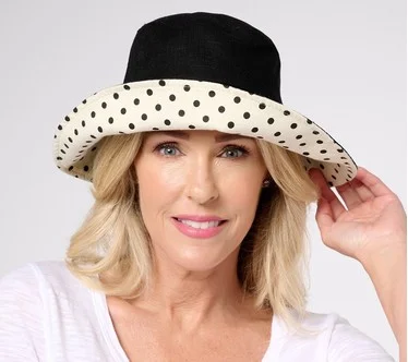 Isaac Mizrahi Live! Reversible Bucket Hat