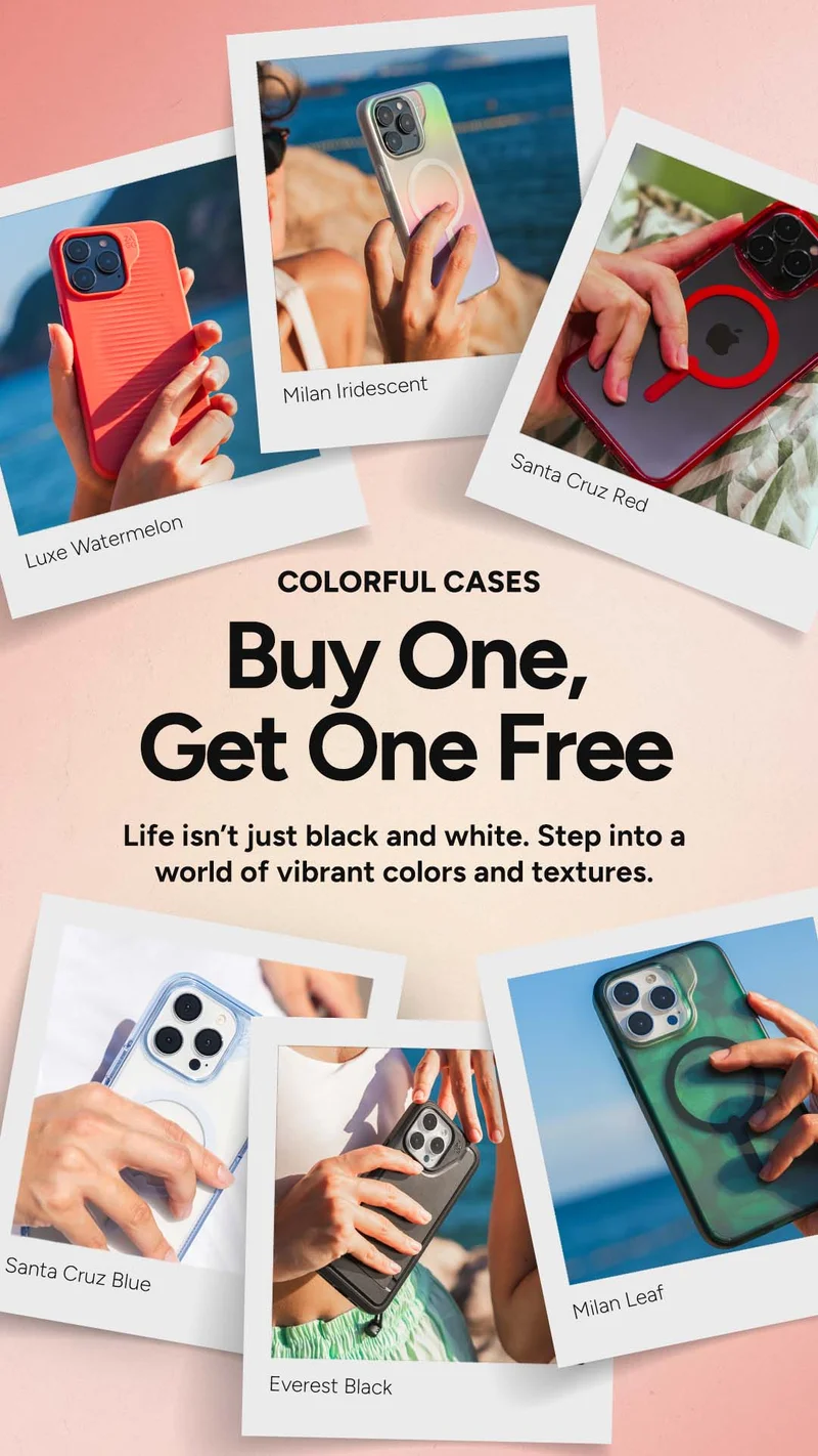 Colorful Cases: Buy One, Get one Free