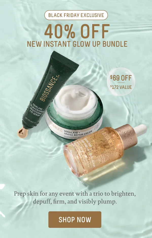 40% Off New Instant Glow Bundle