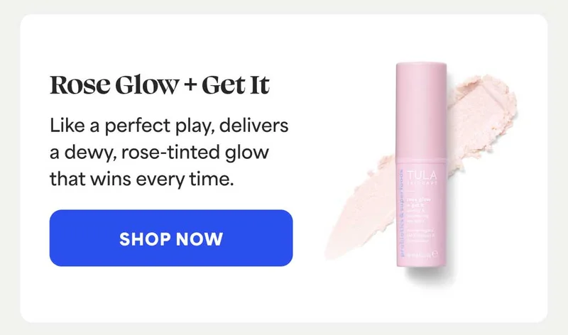 Rose Glow + Get It Like a perfect play, delivers a dewy, rose-tinted glow that wins every time. -- SHOP NOW