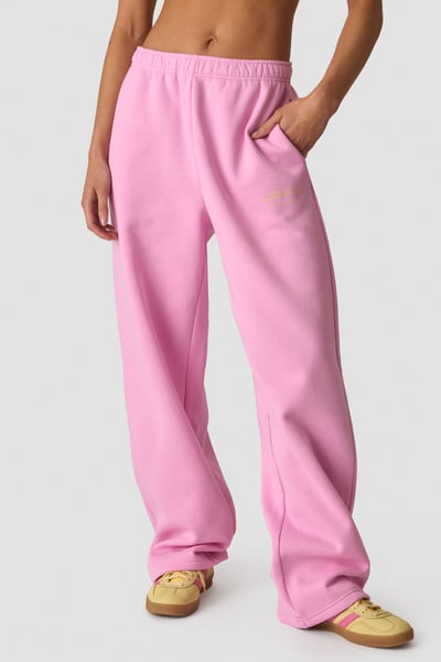 Image of Everyday Straight Leg Sweat Pants Lavender Pink