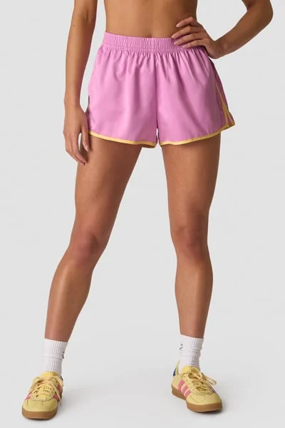 Image of Contrast Shorts W Pink/Yellow