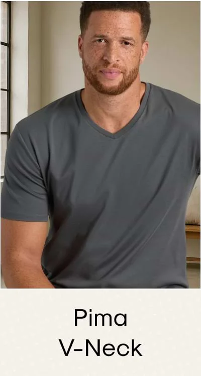 Pima V-Neck