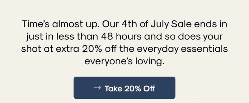 Take 20% Off