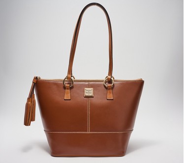 Dooney & Bourke Wexford Leather Small Tobi Tote