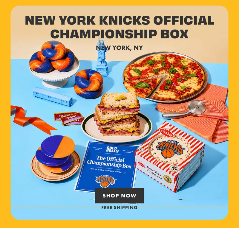 NY Knicks Official Championship Box
