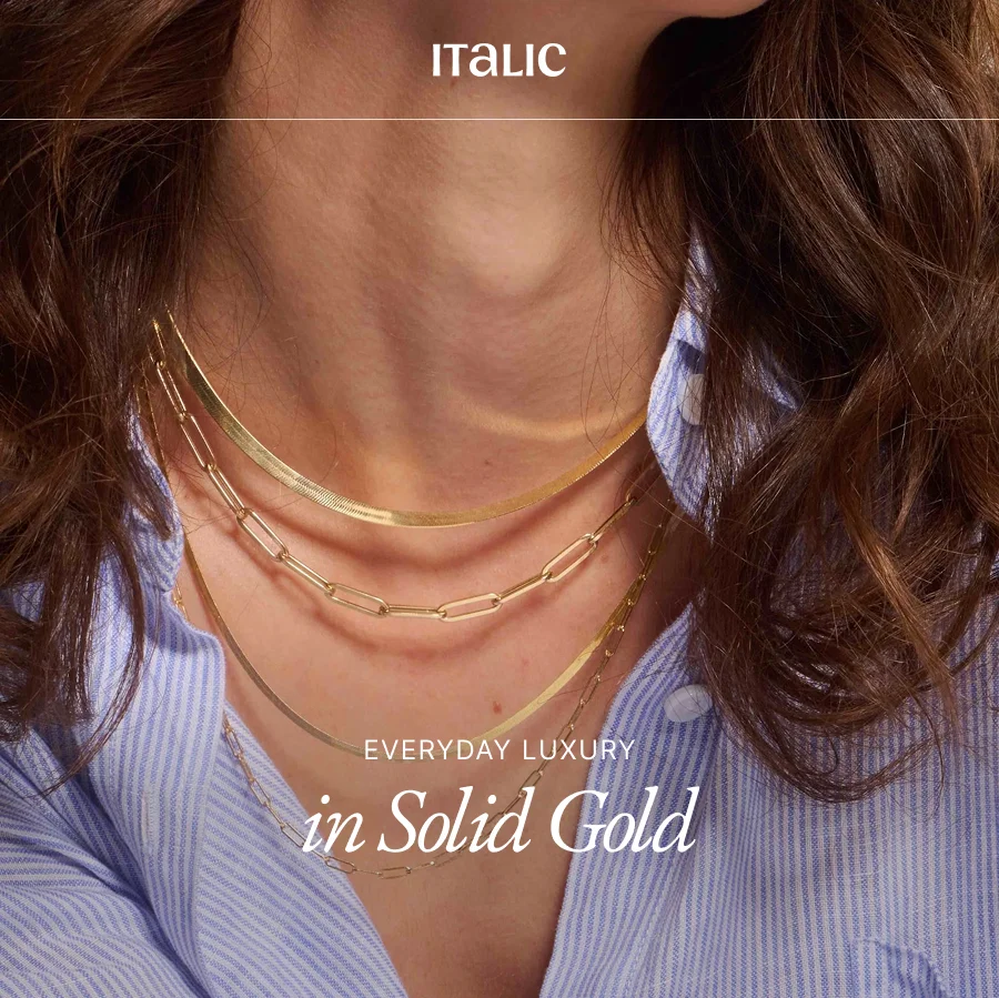Everyday Luxury in Solid Gold