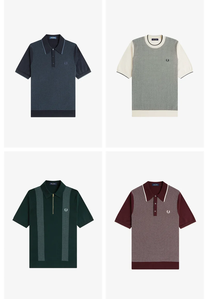 a selection of tonic waffle knitted clothing