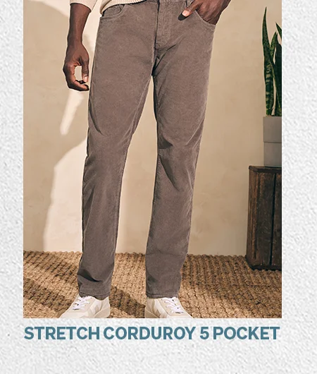Stretch Cord Pant