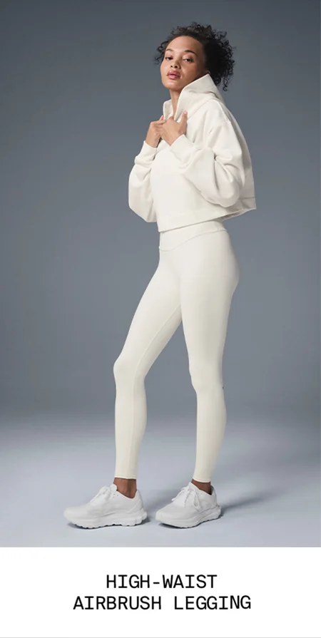 HIGH-WAIST AIRBRUSH LEGGING
