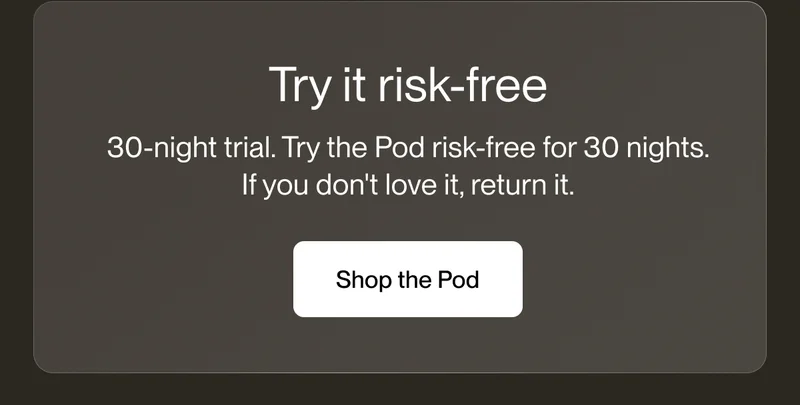 Try it risk-free