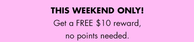 This weekend only!