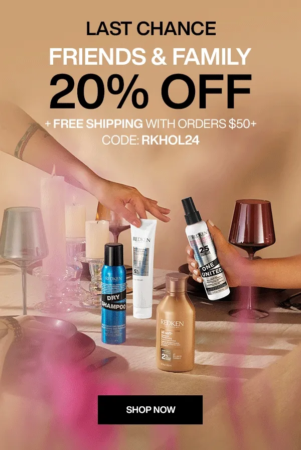 friends and family sale!