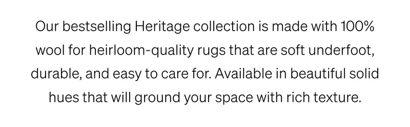 Shop Heritage Rug