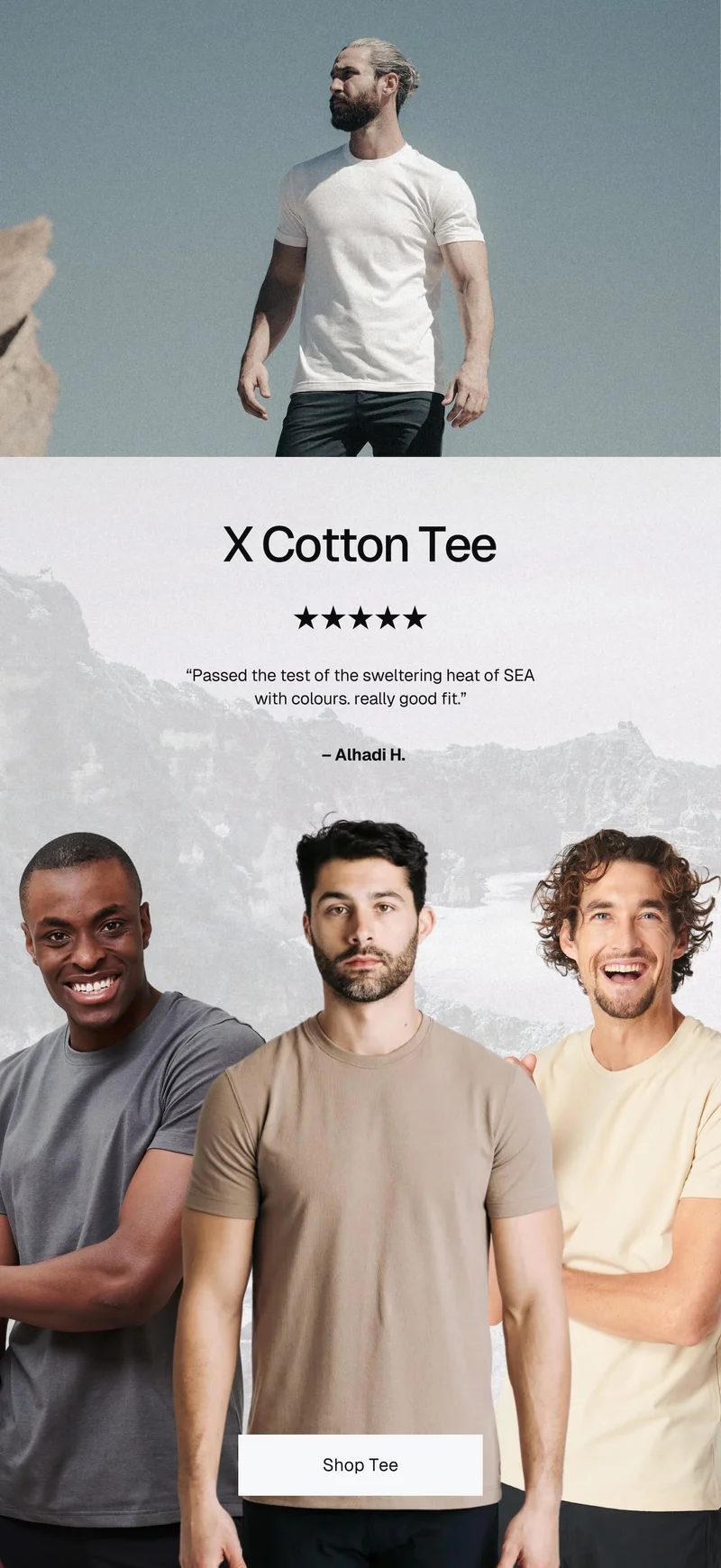 X Cotton Tee