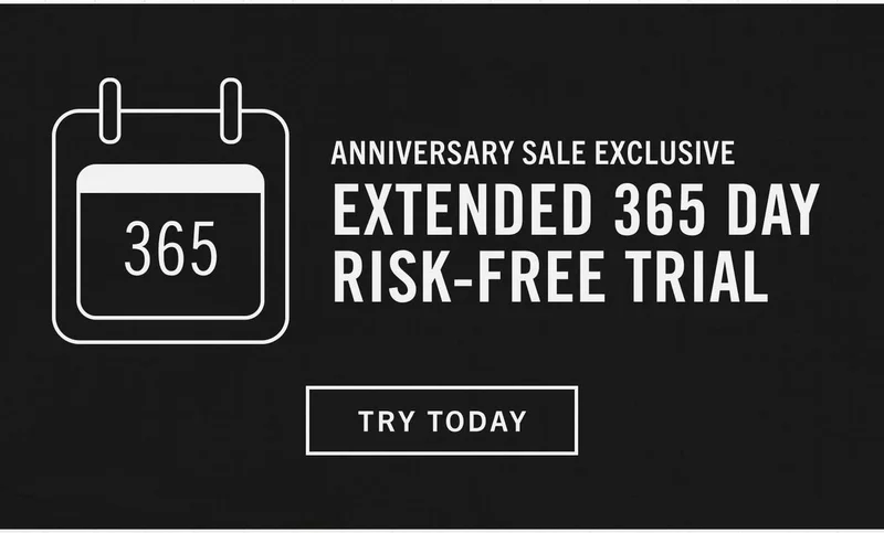 Extended 365 Day Risk-Free Trial