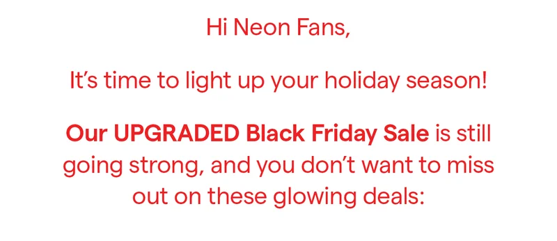 It’s time to light up your holiday season!