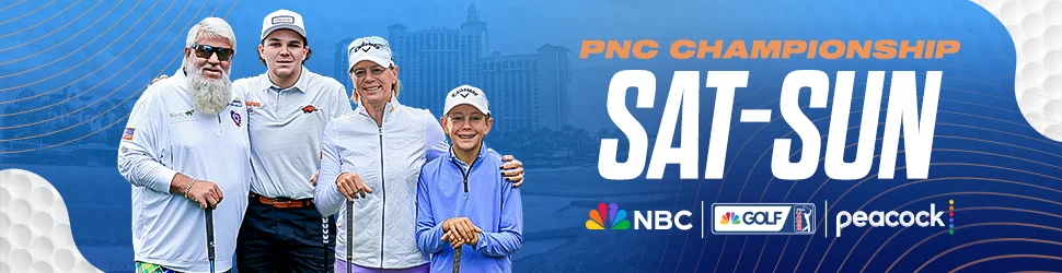 PNC Championship SAT-SUN on NBC, Peacock, Golf Channel